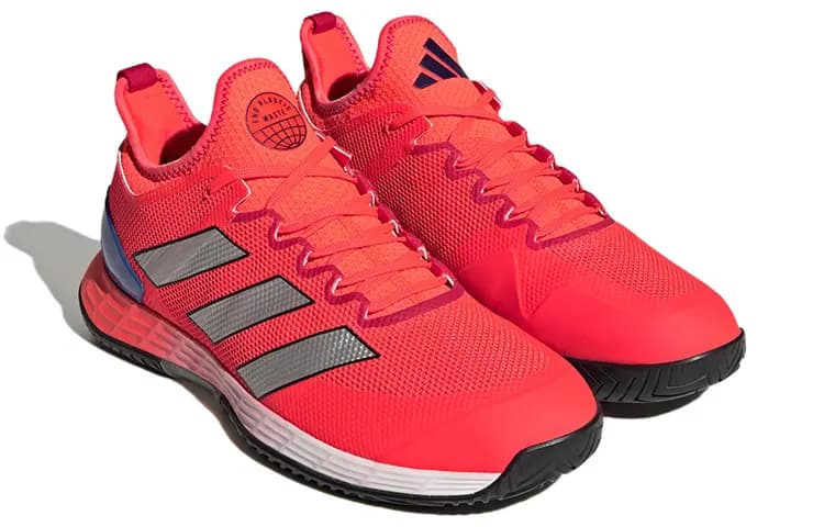 Adidas Adizero Ubersonic 4 Solar Red Silver Metallic Lucid Blue 3