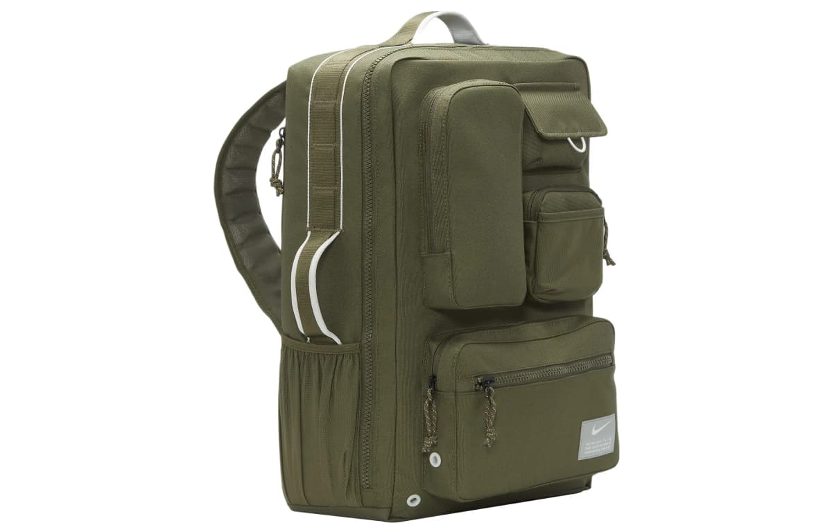 Nike Fabric Backpack Regular Unisex Khaki Green/Mica Green 2
