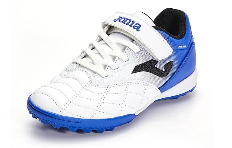 Joma Liga T1 Tf Anti-Slip Wear-Resistant Low-Top Kids' Soccer Shoes White Blue Gradient Kids' 3