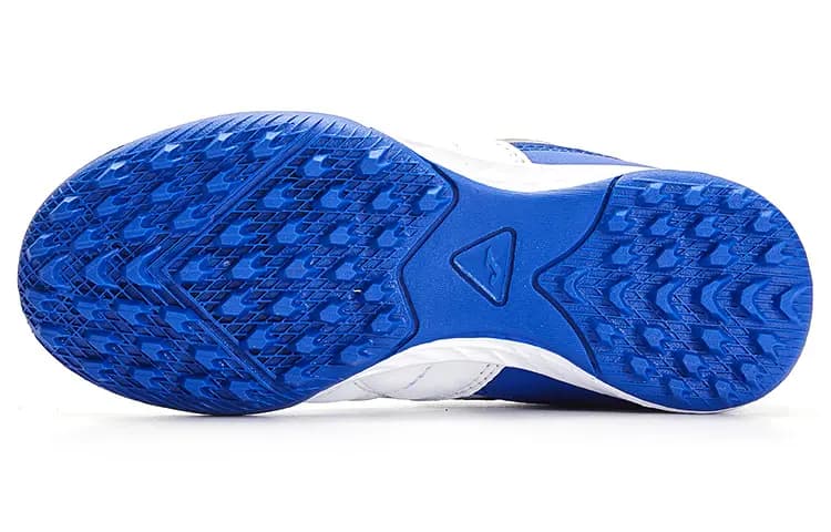 Joma Liga T1 Tf Anti-Slip Wear-Resistant Low-Top Kids' Soccer Shoes White Blue Gradient Kids' 5