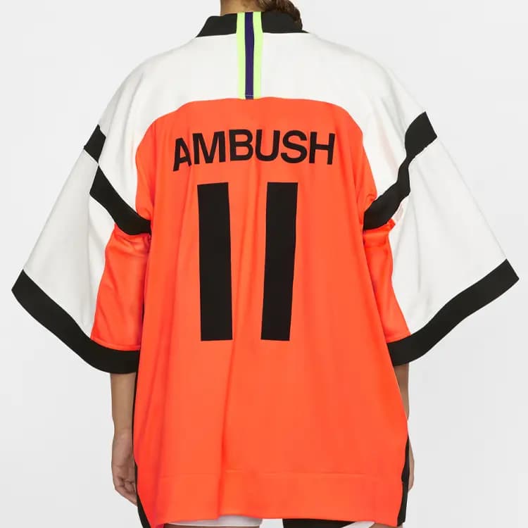 Nike X Ambush Top Numbering Pencək Ağ/Narıncı 4