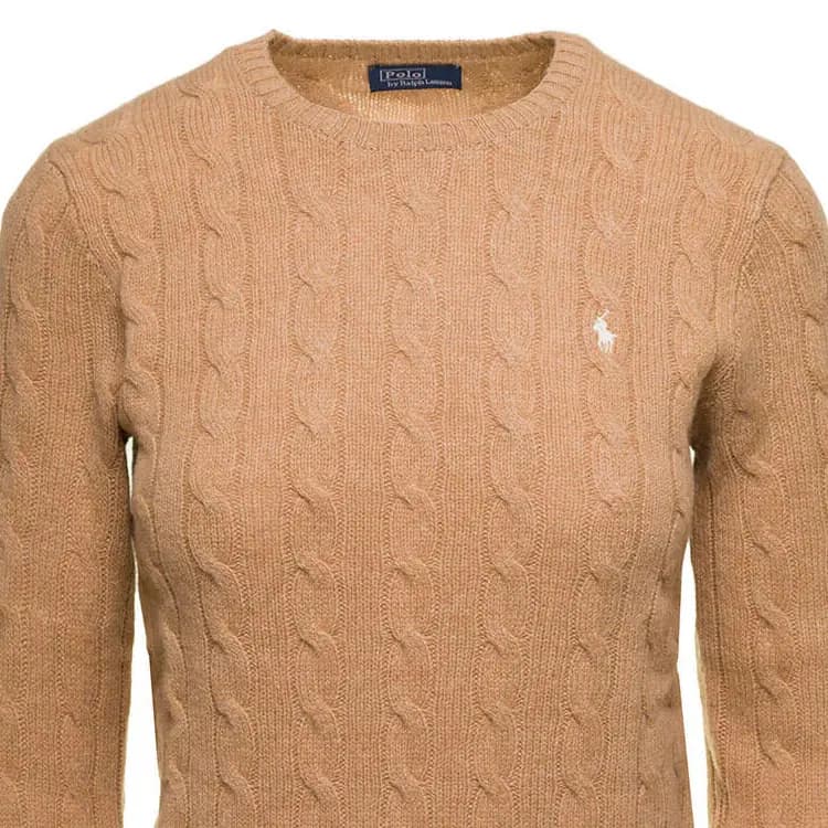 Polo Ralph Lauren FW23 Qadın Kaşmir Sviteri 8