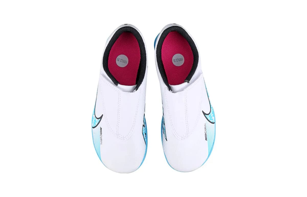 Nike Mercurial Vapor 15 Jr. Assassin 15 Club Uşaq Futbol Ayaqqabısı Mavi/Ağ 4