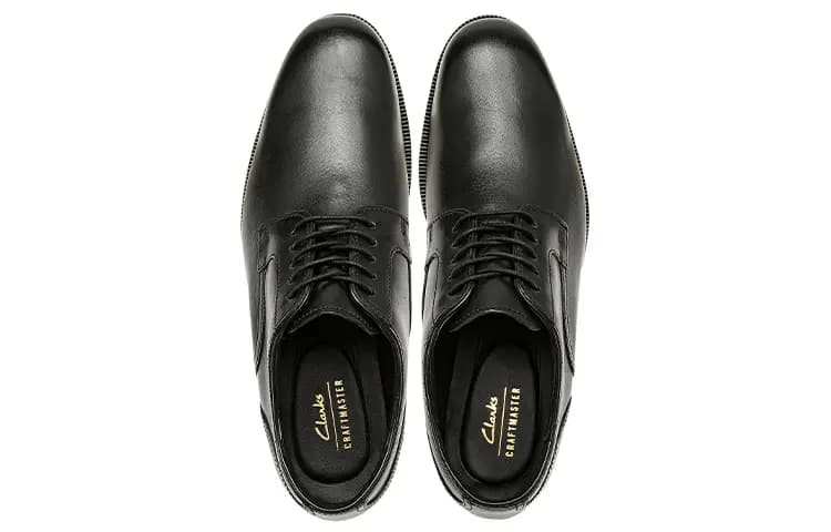 Clarks Dəri Kişi Klassik Ayaqqabısı Qara 3