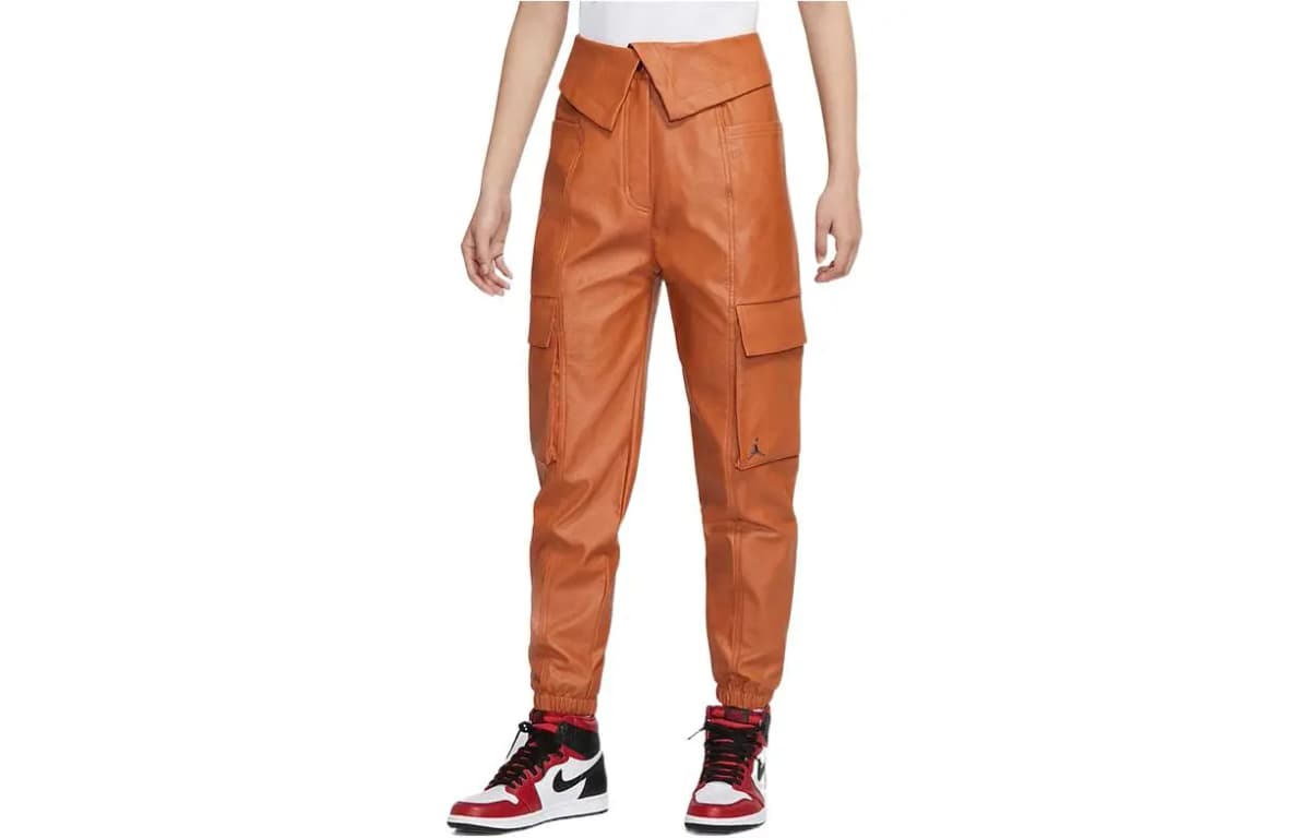 JORDAN Court To Runway Utility Cargo Pants Women's Tawny 3