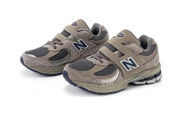 New Balance NB 2002R Uşaq Ayaqqabısı Boz/Göy 2