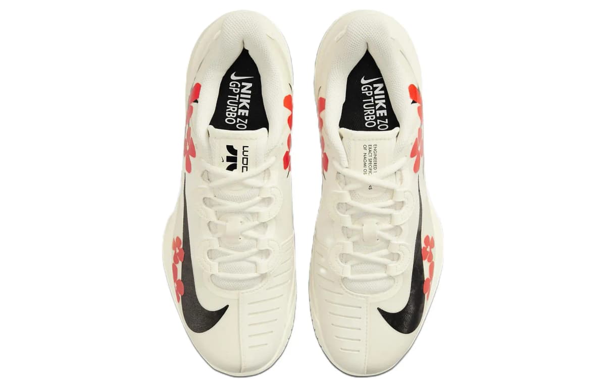 Nike Court Air Zoom Gp Turbo Hc Naomi Osaka Hibiscus Flowers Women's 4