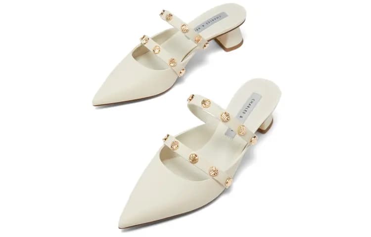 CHARLES&KEITH Qadın Mules Ayaqqabısı 4.1sm 7