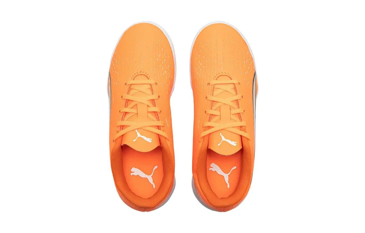 PUMA Ultra Play TT JR Kids' Soccer Shoes Orange 4