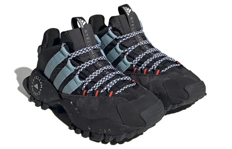 Adidas Seeulater By Stella McCartney Qadın Core Black Utility Grey Hi Res Blue 3