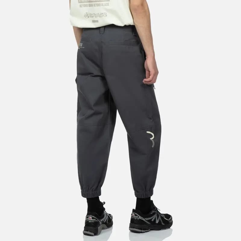 EVISU Cargo Pants Men Dark Gray 4
