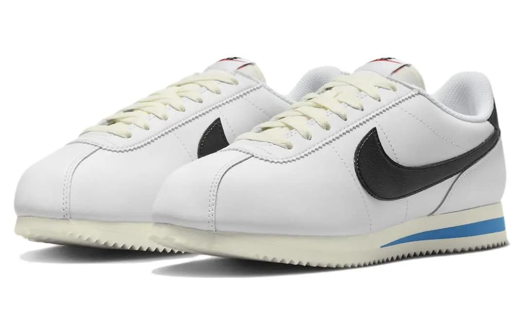 Nike Cortez '23 Ağ/Qara/Mavi 3