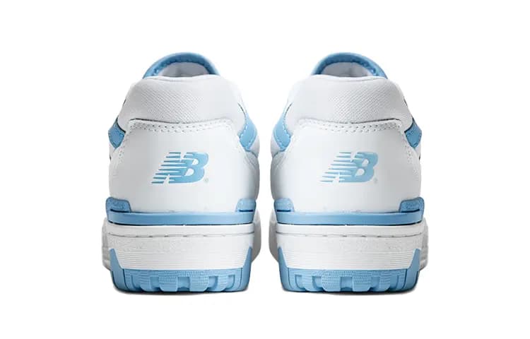 New Balance 550 Unc White Dusk Blue Women's 4