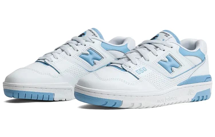 New Balance 550 Unc White Dusk Blue Women's 3