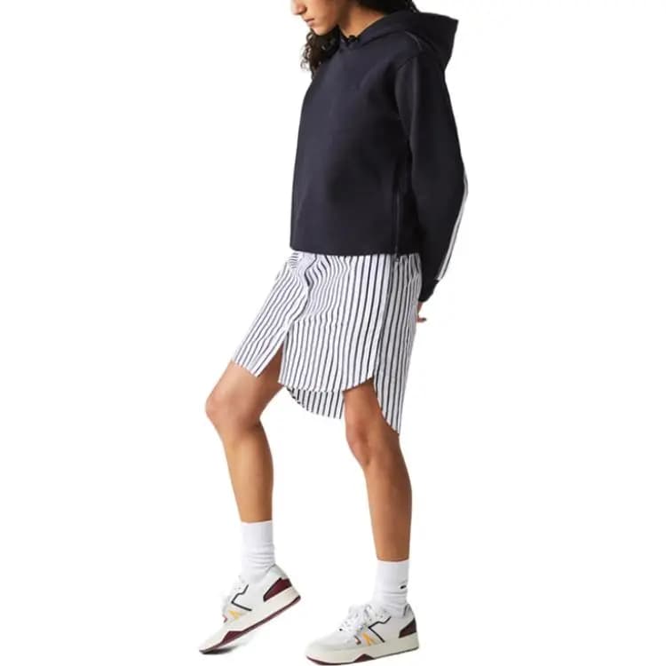 LACOSTE Long-Sleeved Dresses Women's Black 4