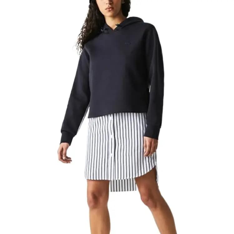 LACOSTE Long-Sleeved Dresses Women's Black 2