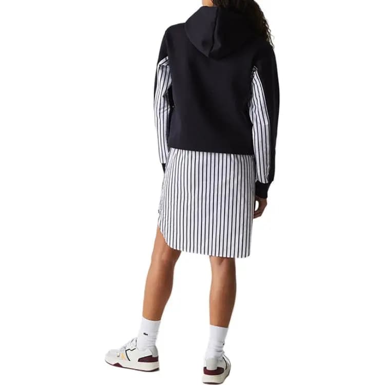 LACOSTE Long-Sleeved Dresses Women's Black 3