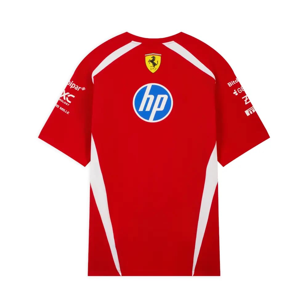 PUMA Scuderia Ferrari HP F1 Soft Comfortable Short Sleeve T-Shirt Unisex 2