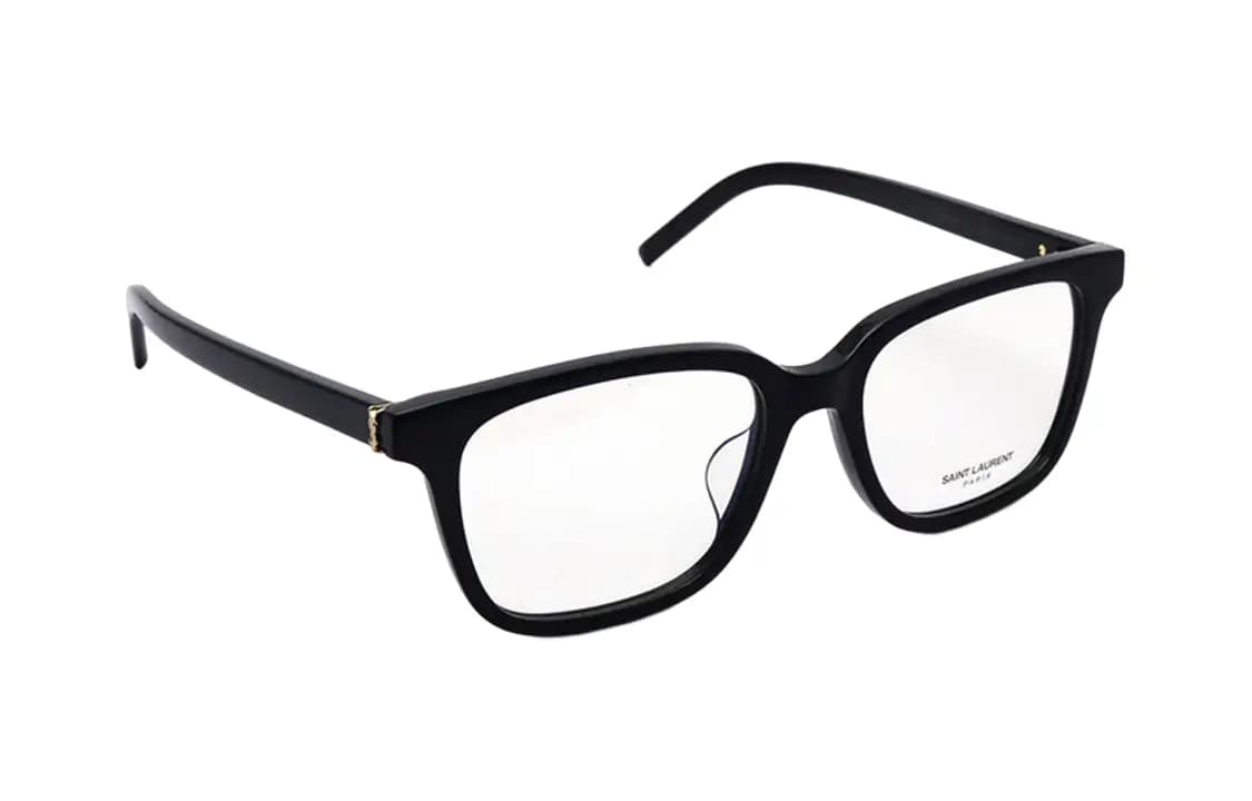 [Prescription Available] SAINT LAURENT Capsule Series Fashion Versatile Classic Acetate Frame Square Optical Glasses Unisex Black 5