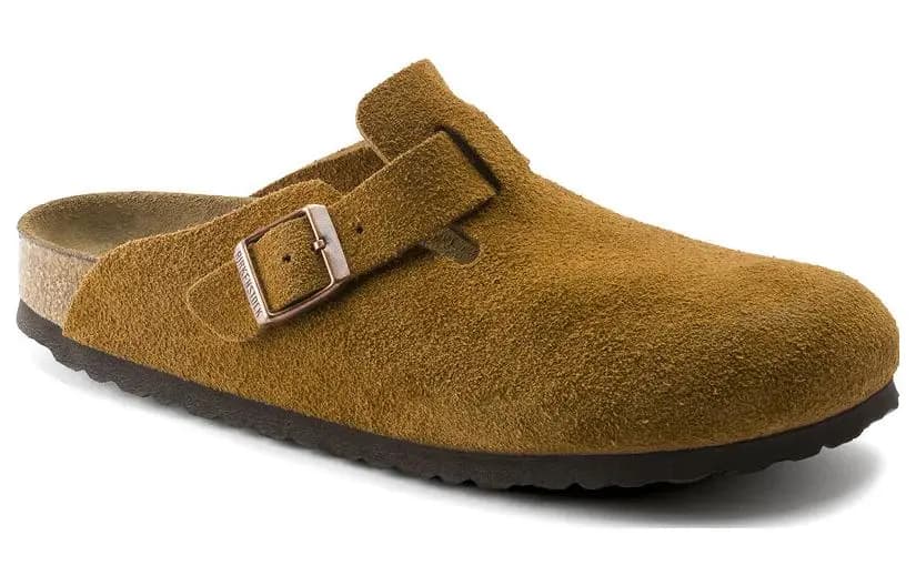 Birkenstock Boston Suede 'Mink' 2