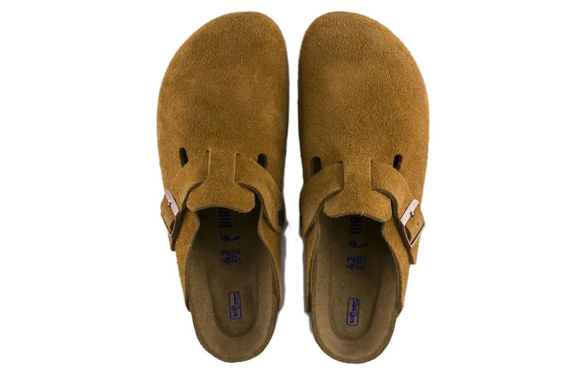 Birkenstock Boston Suede 'Mink' 3