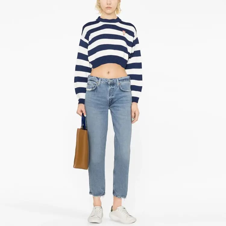 KENZO Nautical Stripes Short Jumper 'Midnight Blue' 2