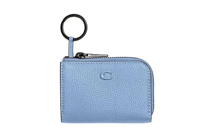 COACH Dəri Qadın Kart Qabı Mavi
