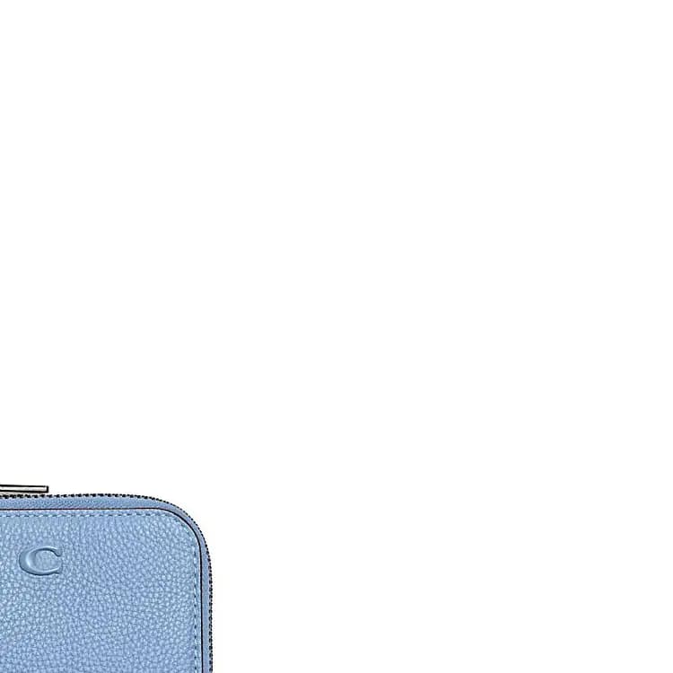 COACH Dəri Qadın Kart Qabı Mavi 3