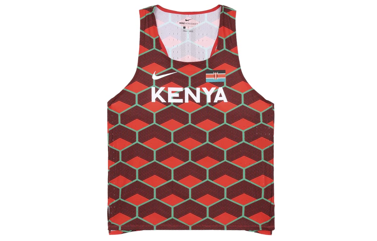Nike Kenya İdman Maykası Kişi Qırmızı