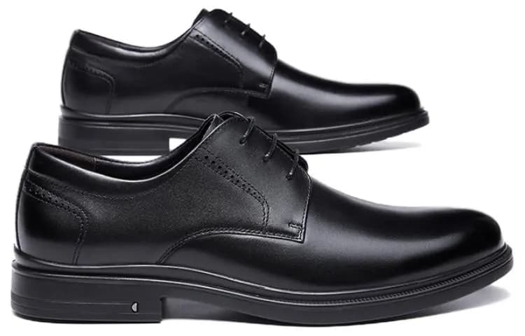 HARSON Dress Shoes Men Low-Top Black 3
