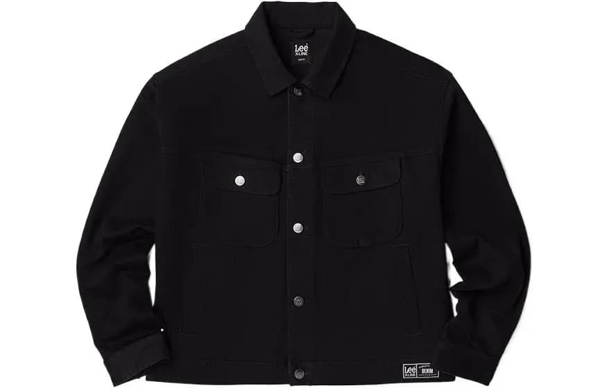 Lee Kişi Denim Pencəyi Qara