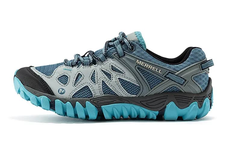 MERRELL Outdoor Ayaqqabısı Qadın Açıq Mavi/Qara