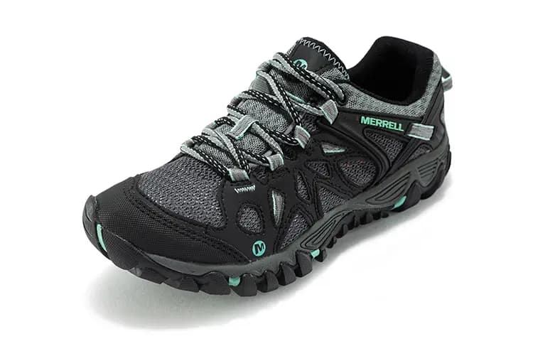MERRELL All Out Blaze Anti-Slip Wear-Resistant Low-Top Outdoor Shoes Women's Black 2