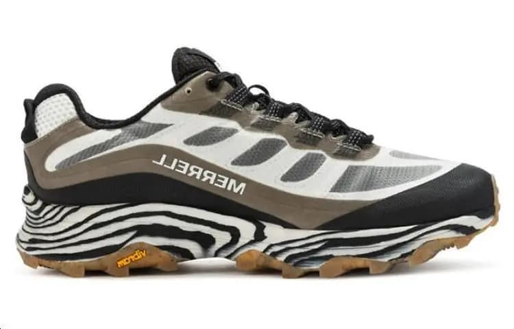 MERRELL Anti-Slip Wear-Resistant Low-Top Outdoor Shoes Men's Black White 2