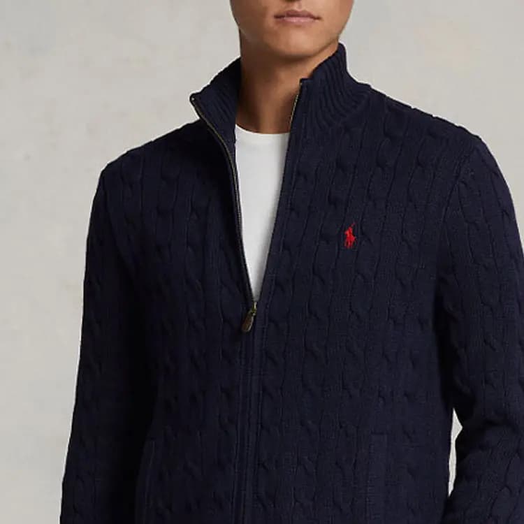 Polo Ralph Lauren Uzunqol Zəncirli Sviter 5