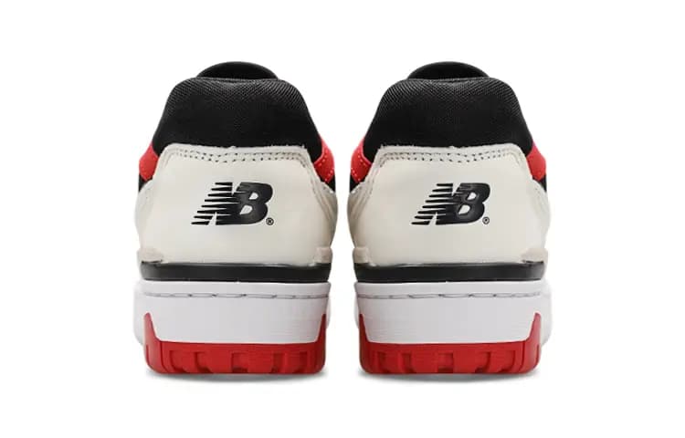 New Balance 550 Sea Salt True Red 4