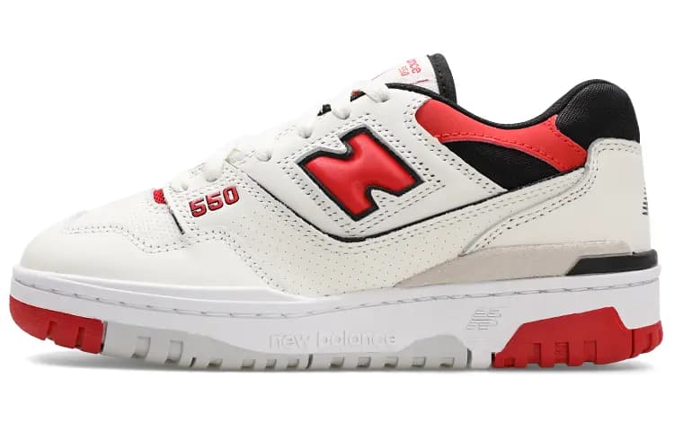 New Balance 550 Sea Salt True Red