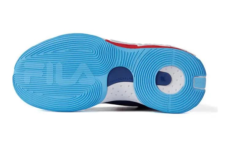 FILA KIDS Uşaq Basketbol Ayaqqabısı Qırmızı/Mavi 5