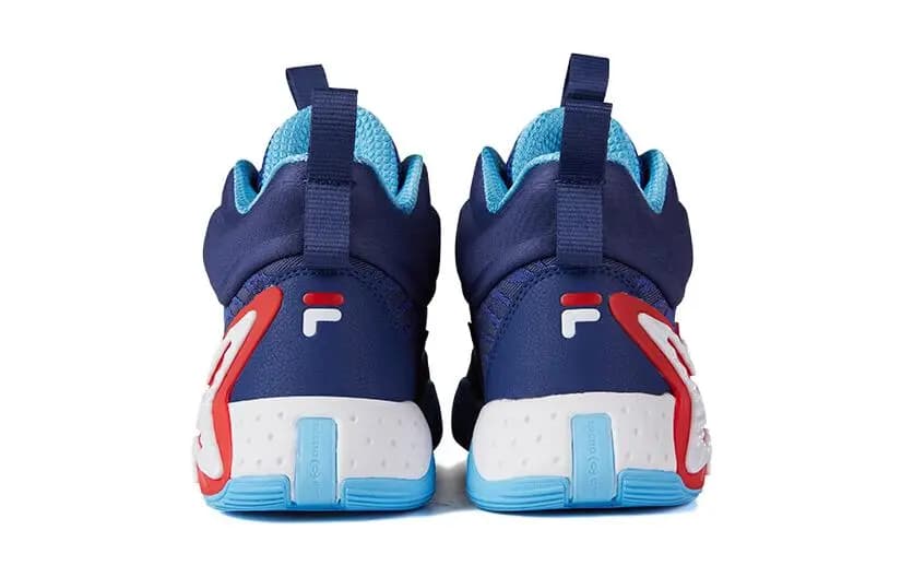 FILA KIDS Uşaq Basketbol Ayaqqabısı Qırmızı/Mavi 4