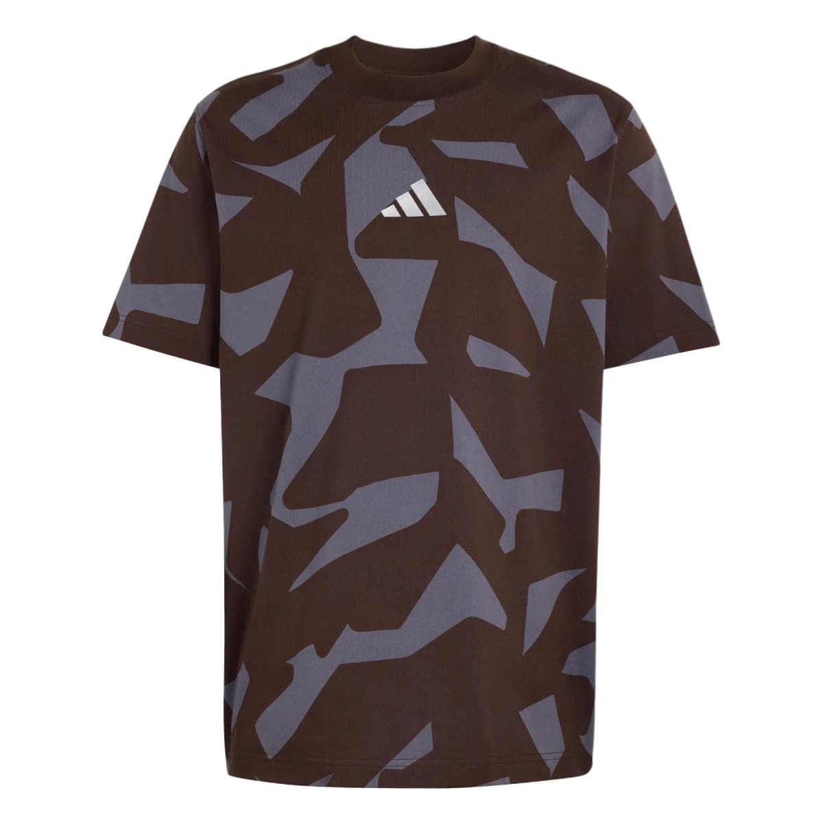 adidas AMG CAMO Pure Cotton Knit Sports Loose Short-Sleeve Racing T-Shirt Men's