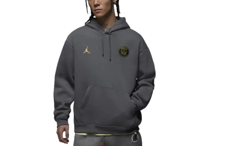 JORDAN PSG Hudi Kişi Boz