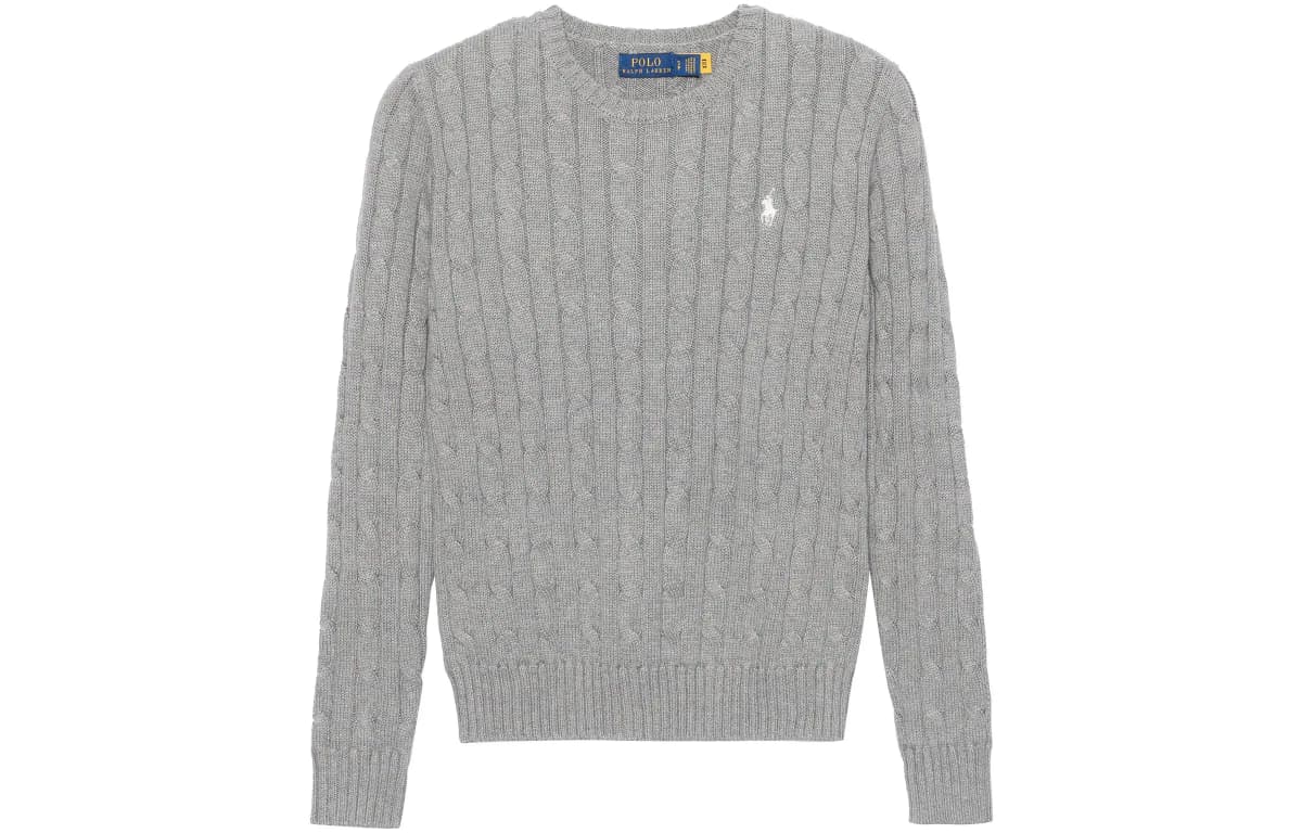 Polo Ralph Lauren Qadın Sviteri Boz
