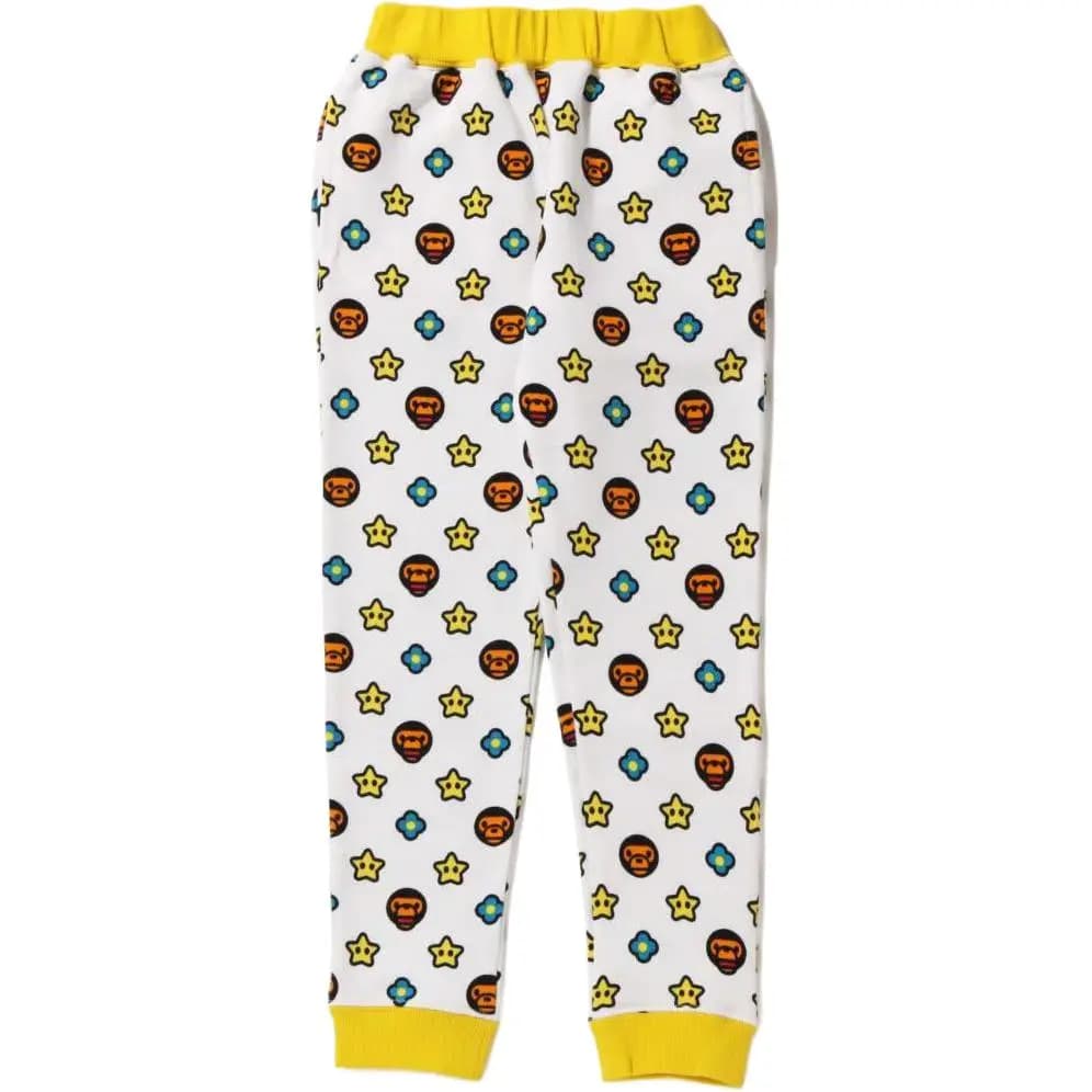 A BATHING APE Uşaq Şalvarı Ağ