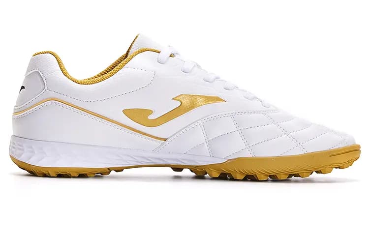 Joma Liga T1 Tf Kişi Futbol Ayaqqabısı Ağ/Qızılı 2