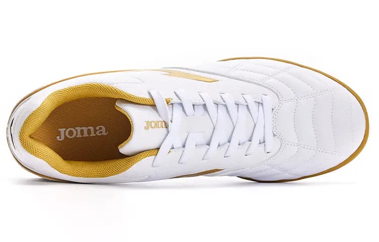 Joma Liga T1 Tf Kişi Futbol Ayaqqabısı Ağ/Qızılı 4