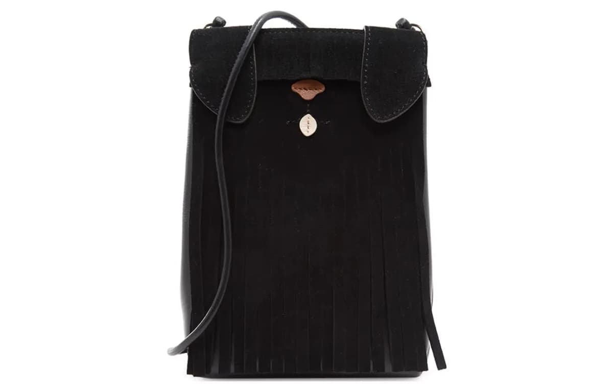 Furla 12 Qadın Telefon Çantası Qara