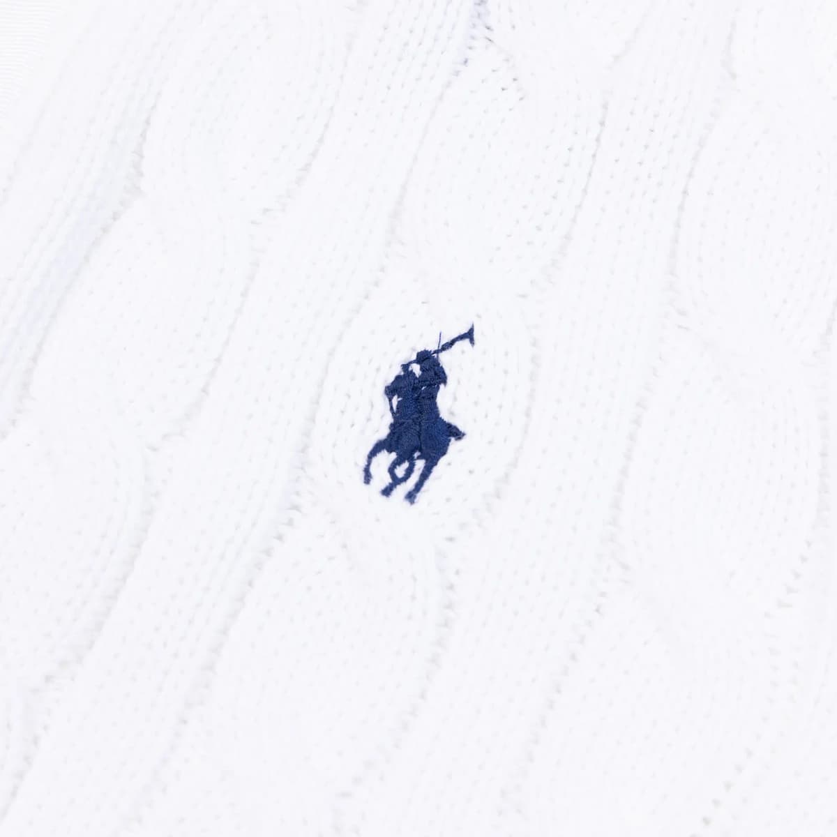 Polo Ralph Lauren SS23 Qadın Sviteri Ağ 6