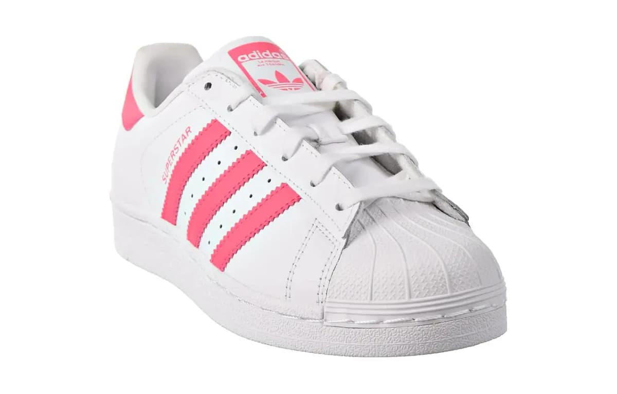 Adidas Superstar Cloud White Real Pink GS 3