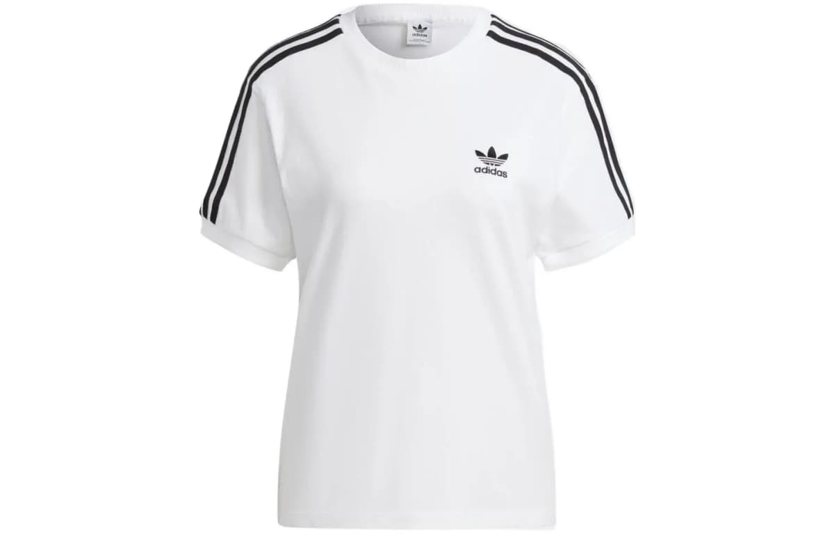 adidas Originals Trefoil Home of Classics Qadın Köynəyi Ağ