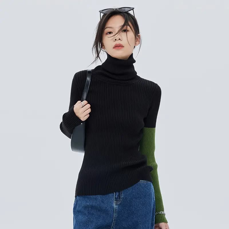 SOON FLOWER Knitwear Women's Black 4